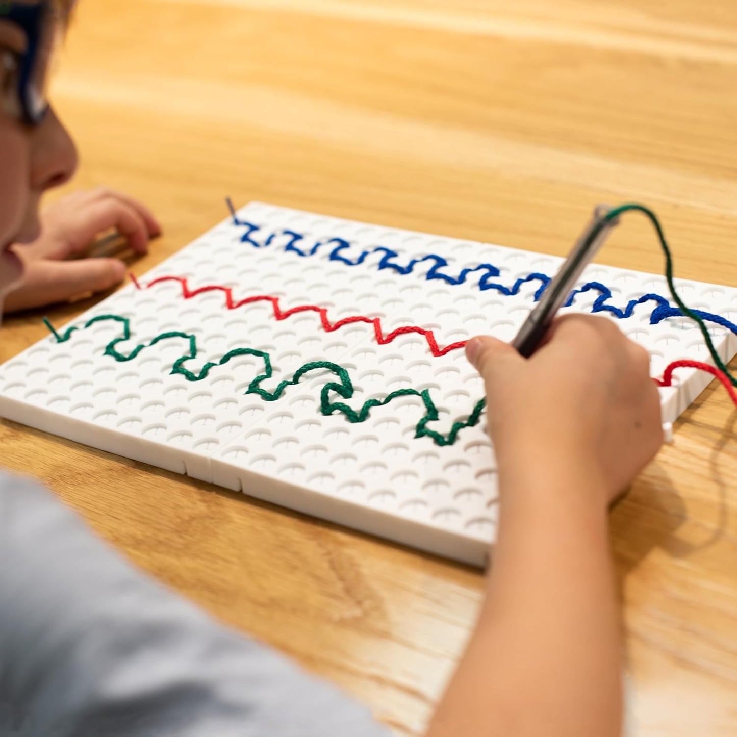 StitchBoard - Sensory Threading Board